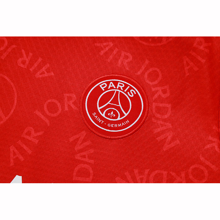 Chandal del Paris Saint-Germain Jordan Manga Corta 2024-25 Rojo - Pantalon Corto